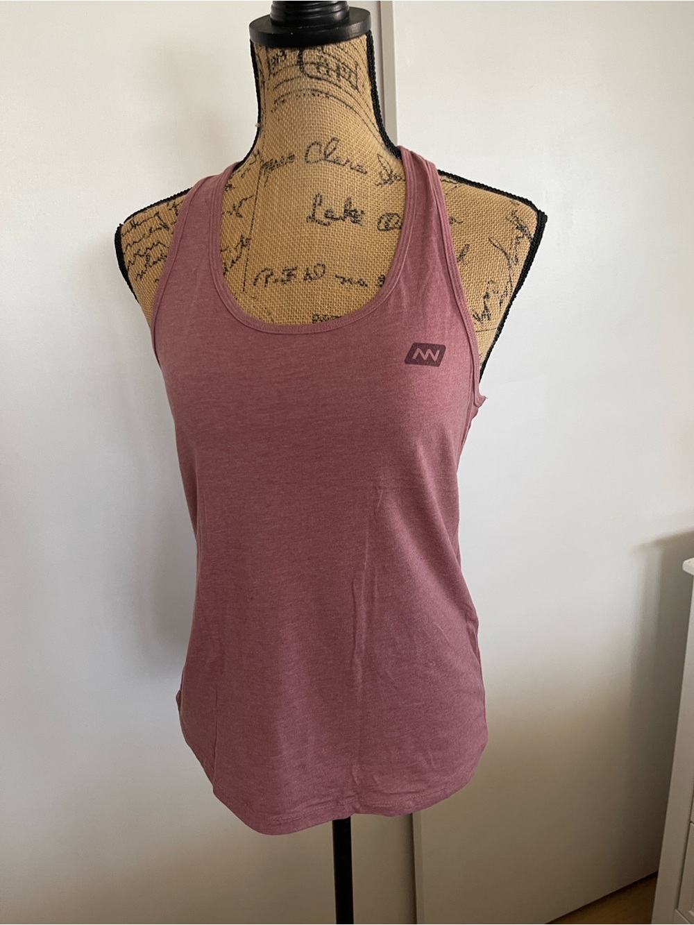 Everyday Racerback Tank Top - Dusty Mauve